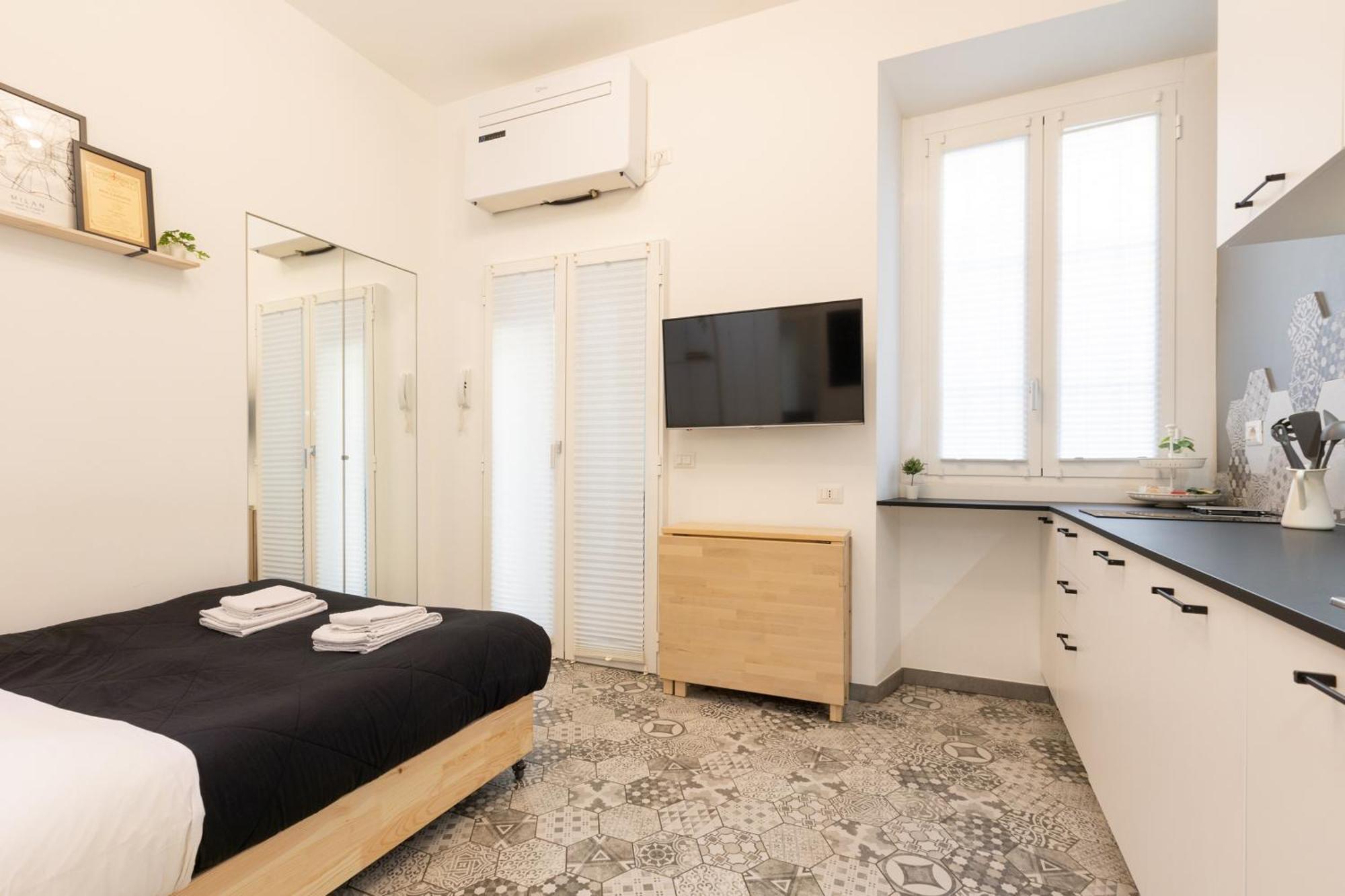 Tiny & Tidy Studio In The Key Area Of มิลาน ภายนอก รูปภาพ