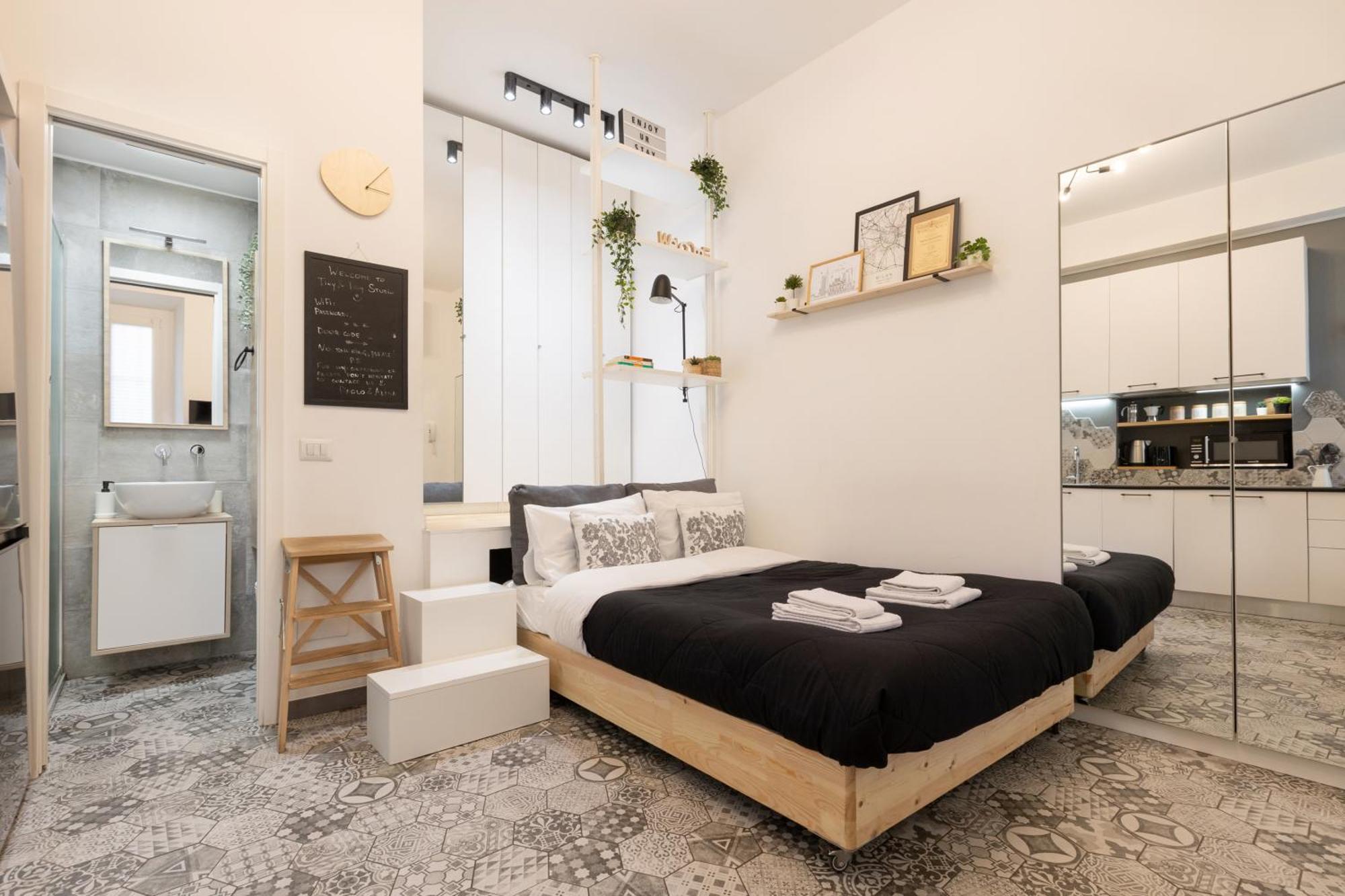 Tiny & Tidy Studio In The Key Area Of มิลาน ภายนอก รูปภาพ